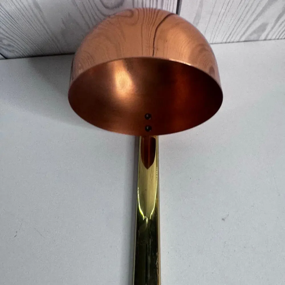 Coppercraft Guild Vtg Copper Dipper Ladle Brass Handle 12